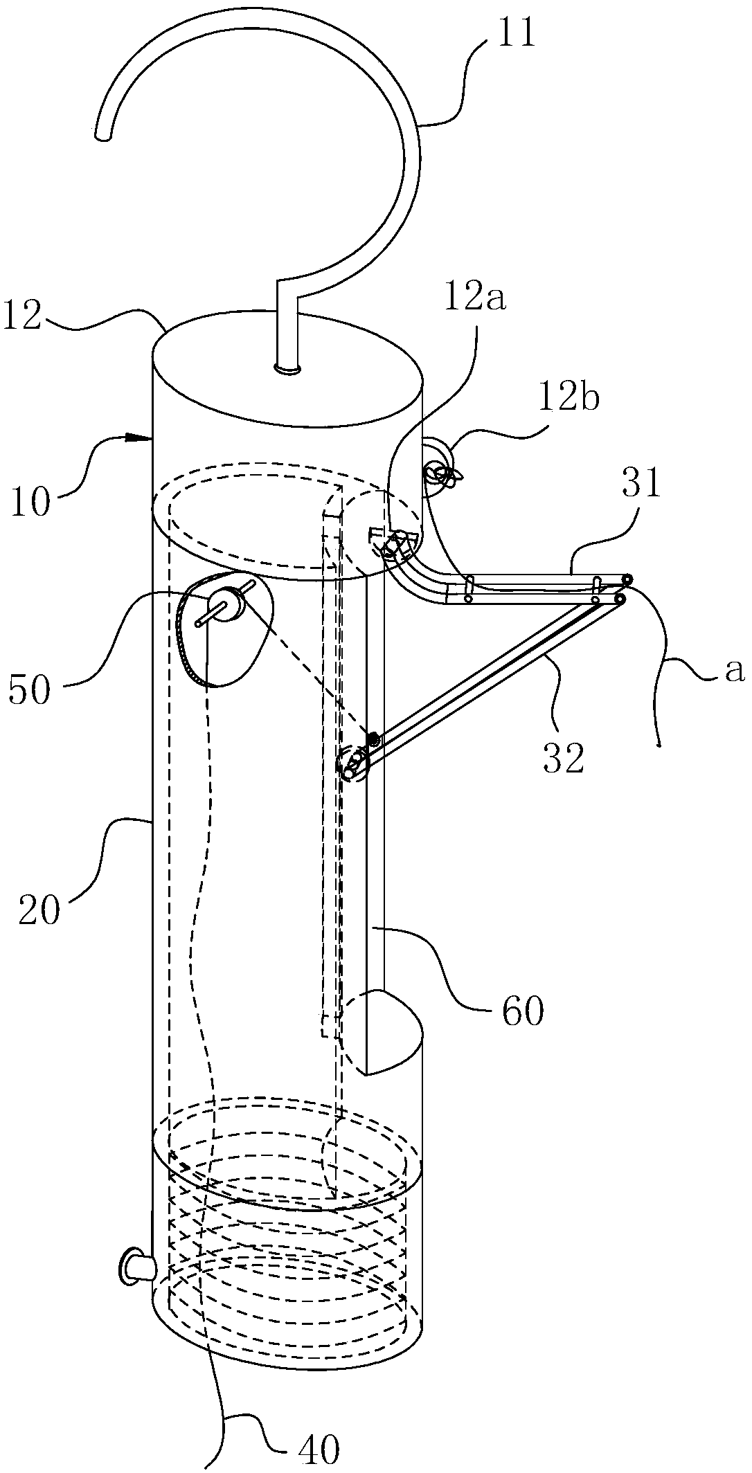 A wiring auxiliary device for high-altitude high-voltage test