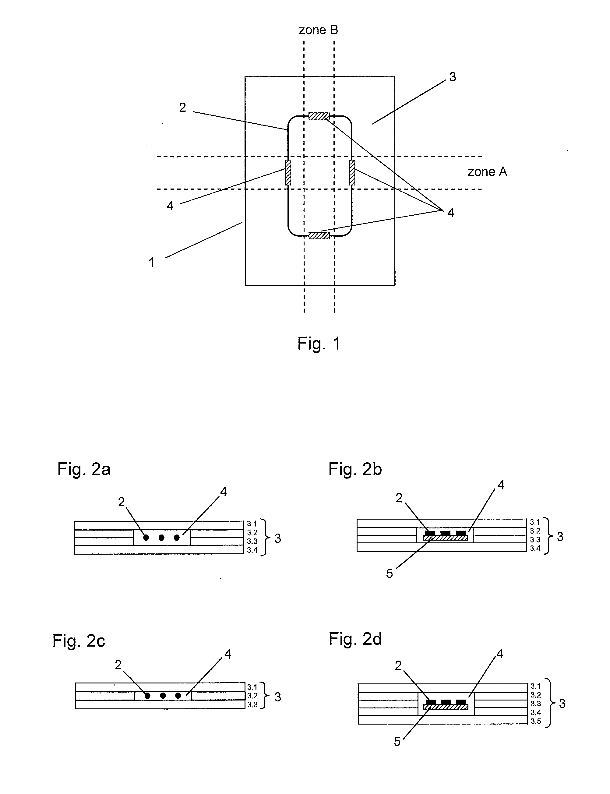 Anti-crack means for wire antenna in transponder