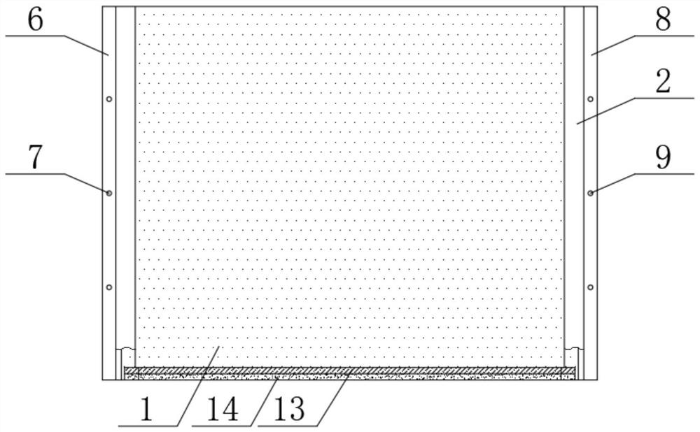 Assembly type connecting structure of light partition board