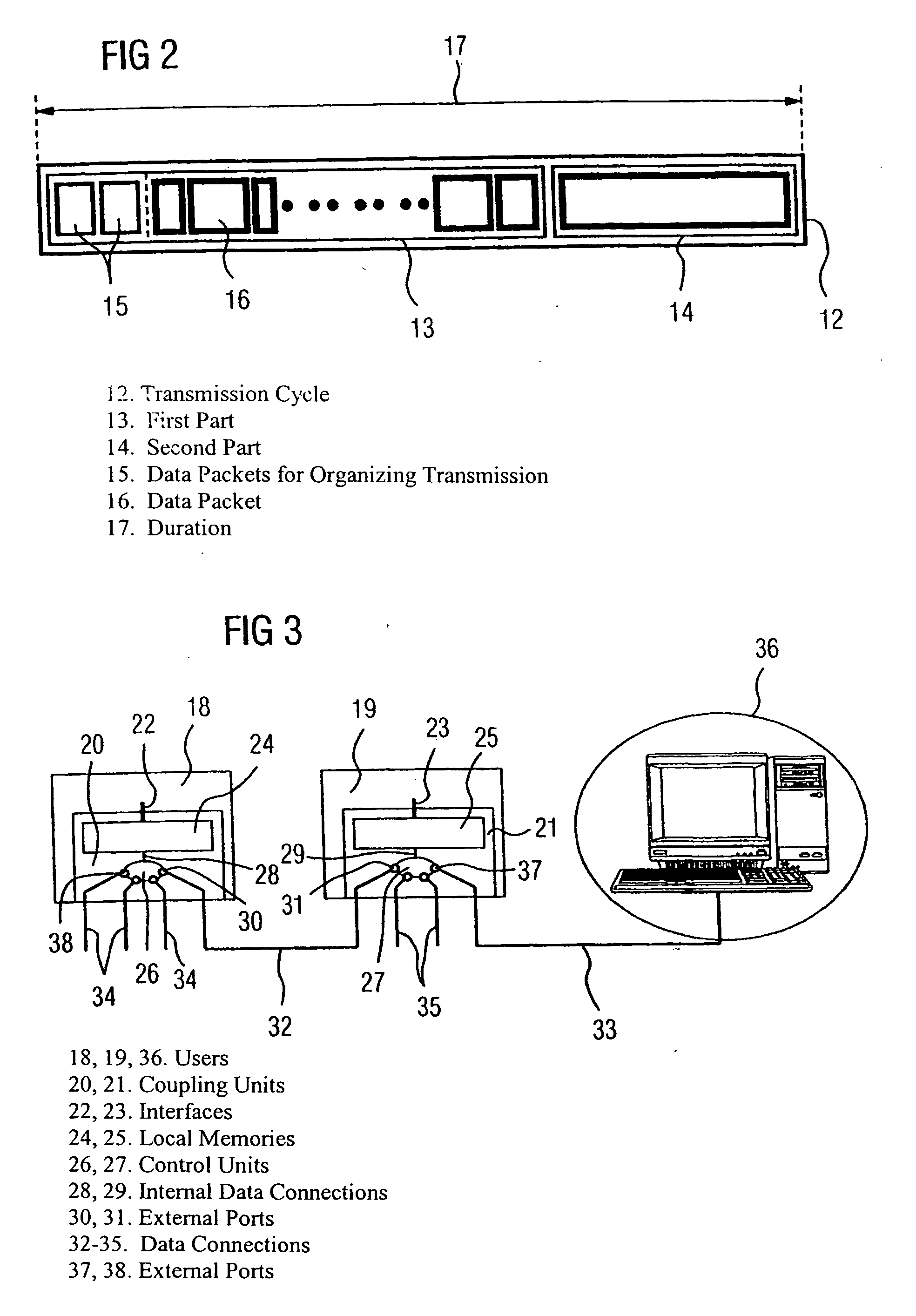 Method and system for transmitting data via switchable data networks