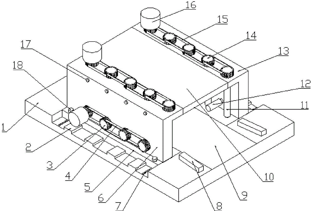 Steel metal plate edge grinding device