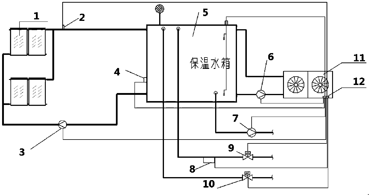 Air source heat pump water heater