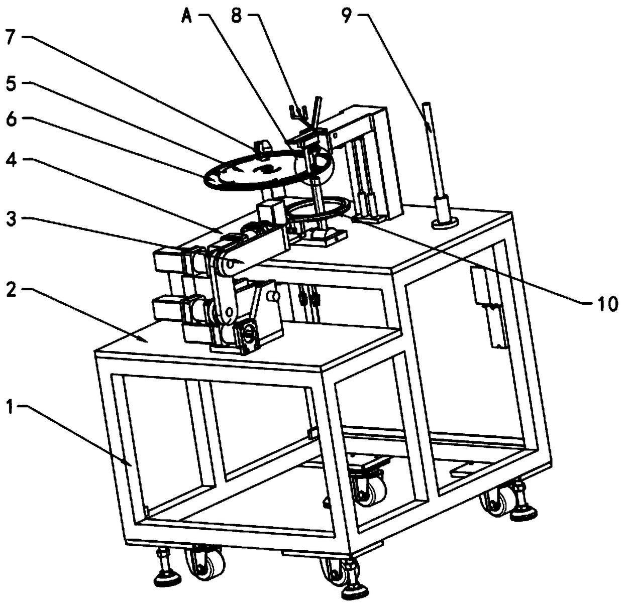 Hair transplanting machine