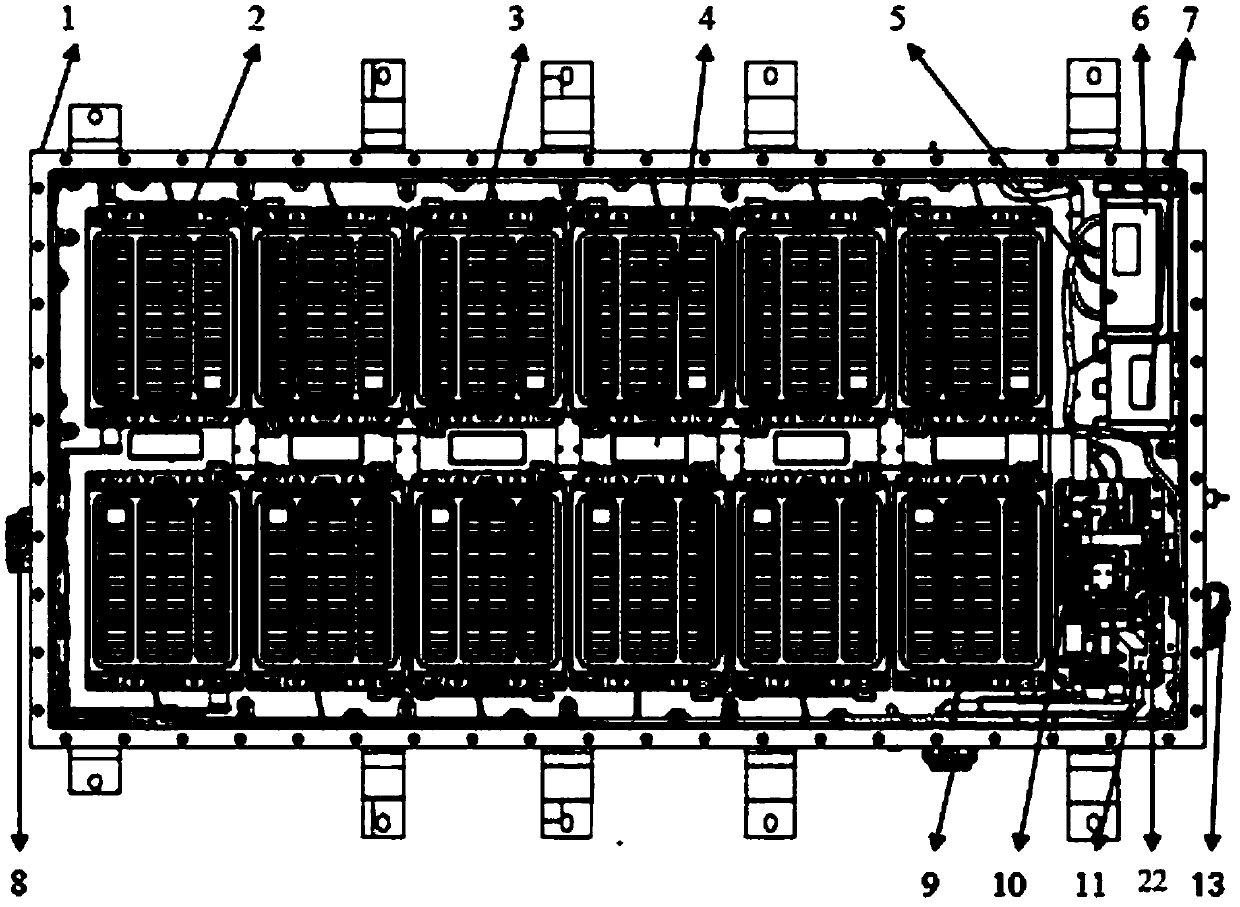 Power battery thermal runaway protection method, device and system