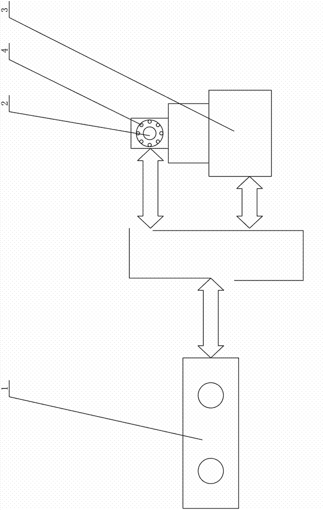 Device for remote iris tracking and acquisition, and method thereof