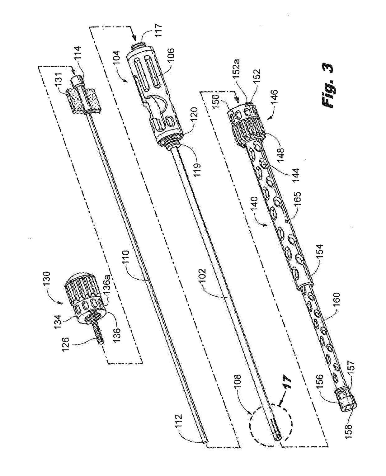 Interspinous implant insertion instrument with staggered path implant deployment mechanism