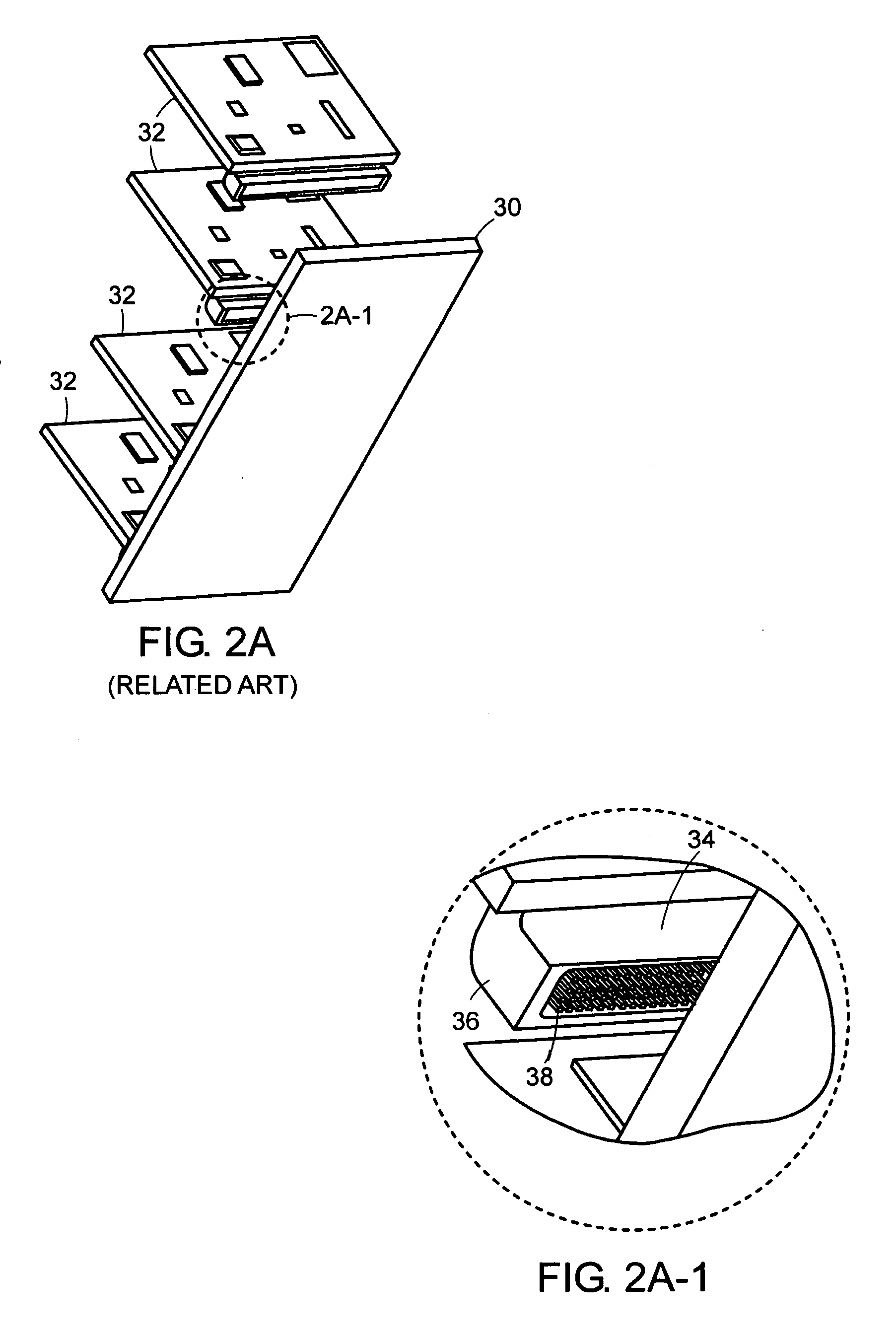 Contact woven connectors