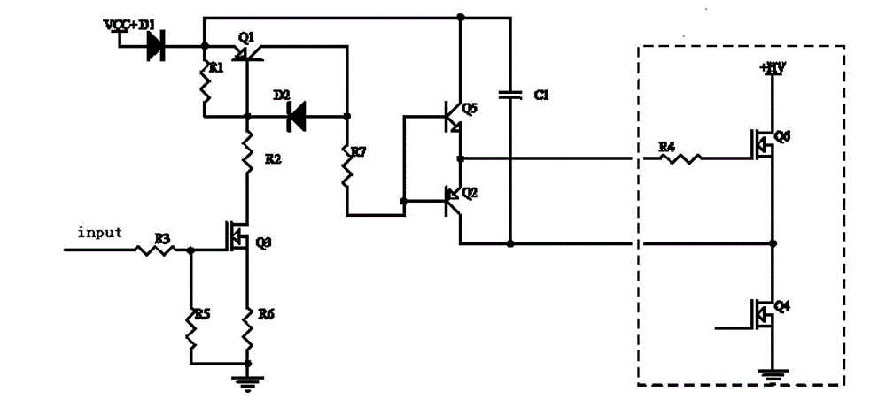 Bootstrap driving circuit