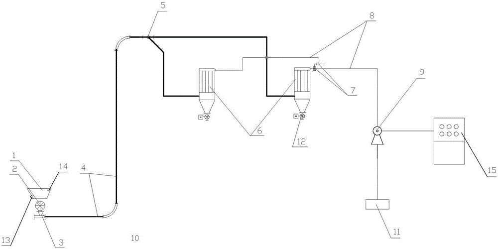 Fully-automatic waste recycling device of intelligent coal sampling machine