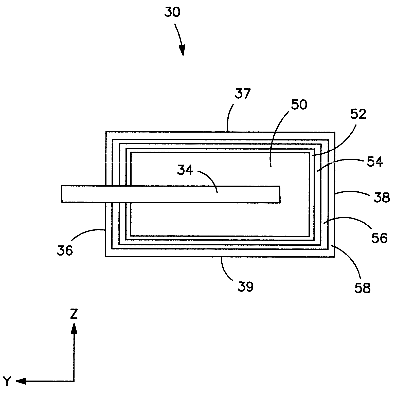 Anode for a solid electrolytic capacitor containing a non-metallic surface treatment