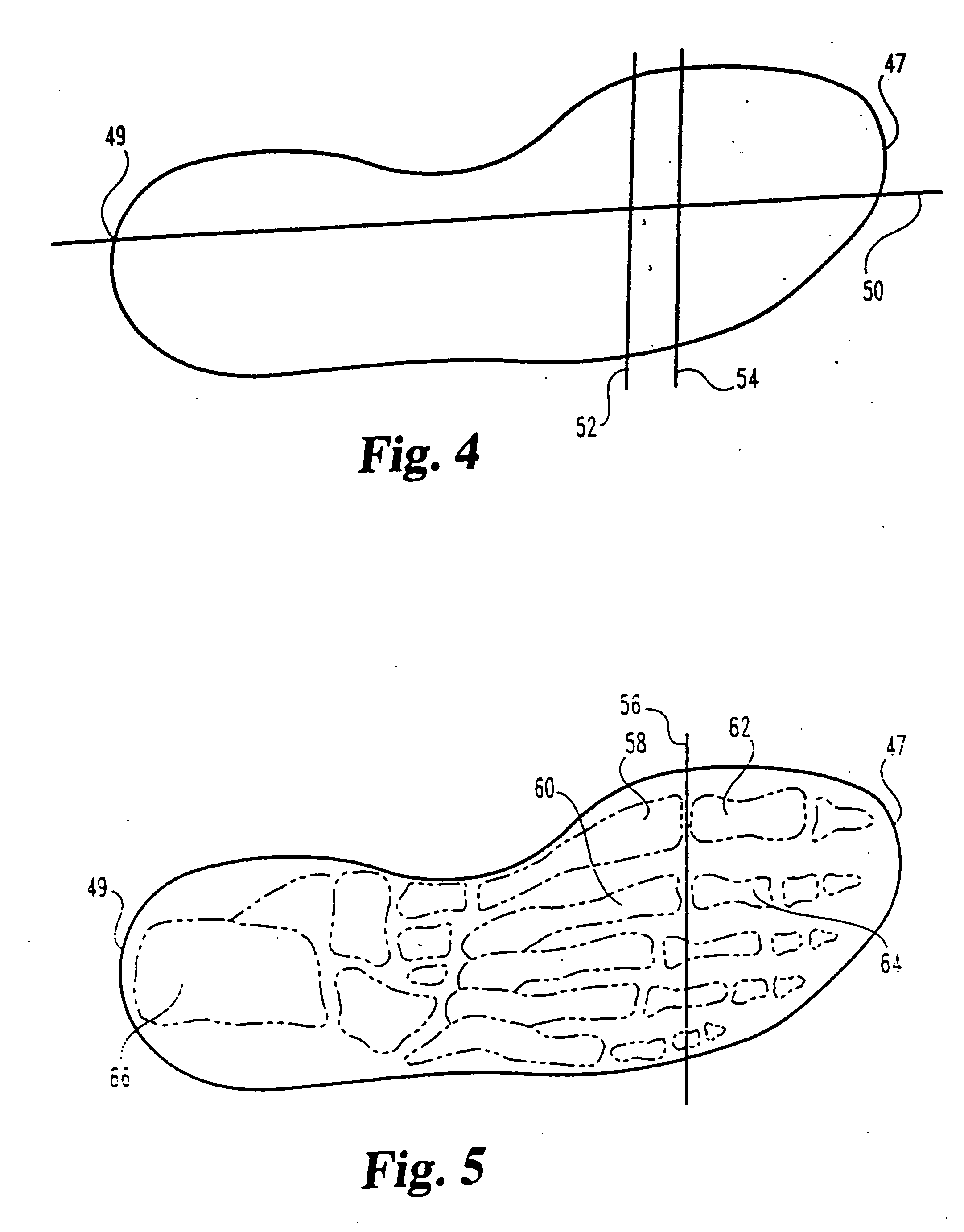 Exercise sole