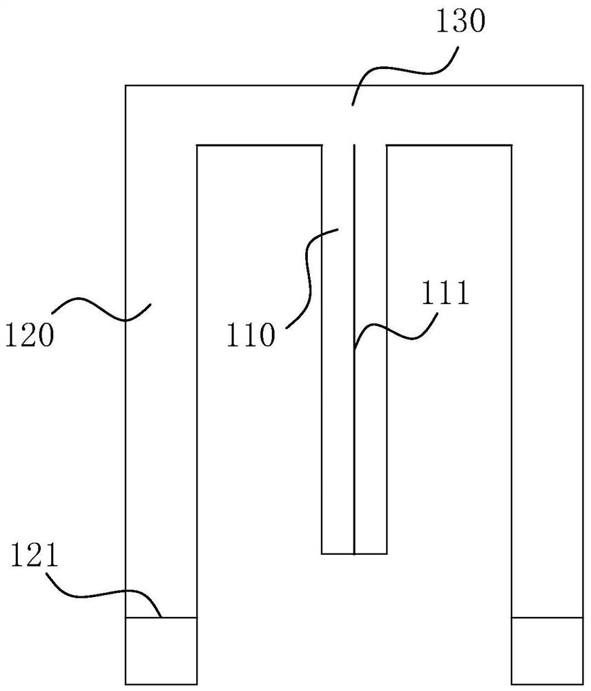 Lithium battery pole piece rubberizing tool