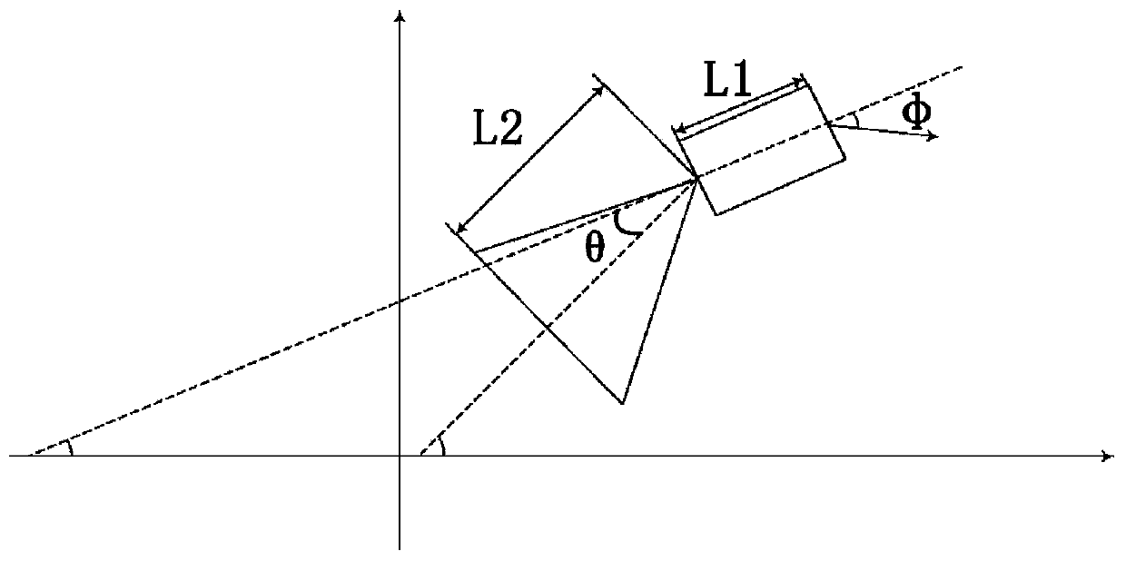 Reversing trajectory tracking method