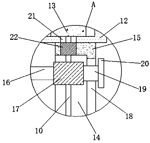 Heavy mechanical equipment clamping device