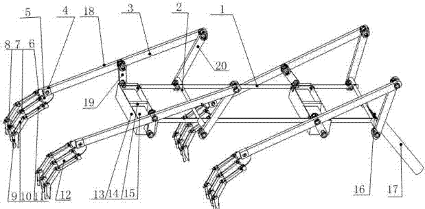 Lizard-imitated overwater robot