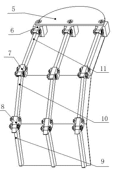 Lizard-imitated overwater robot