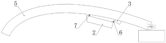 Arch-supported cable-stayed bridge beam vertical rotating and lowering closure method and bridge structure used in cooperation with same