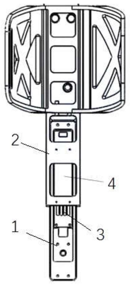 An electrical system for an exoskeleton robot