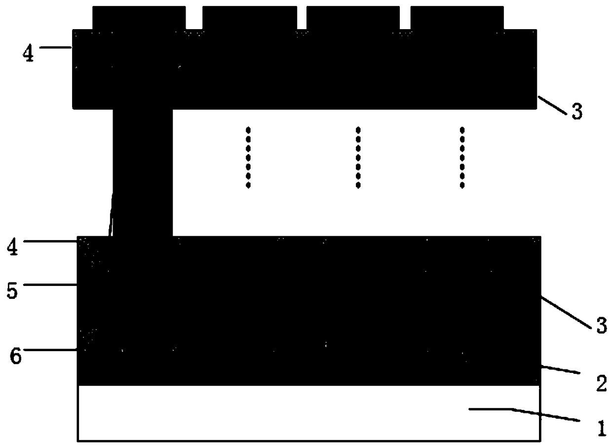 Integrated resistive memory and a preparation method thereof