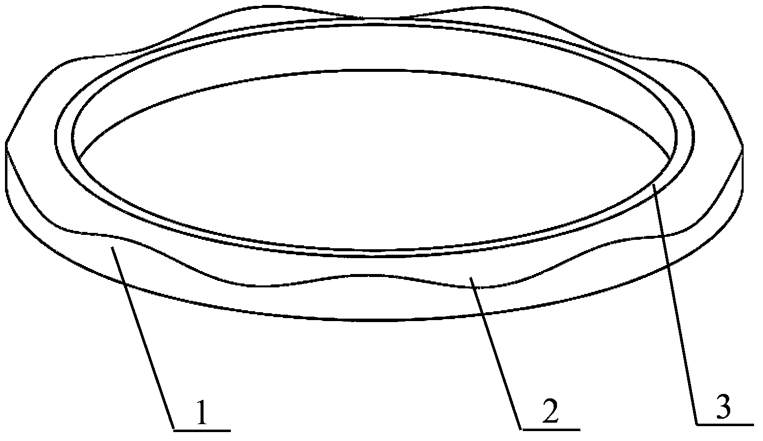 Three-axis coordinated grinding method for mechanical seal ring