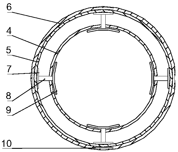 Paint tank homogenizing device for highway pavement mark scraper