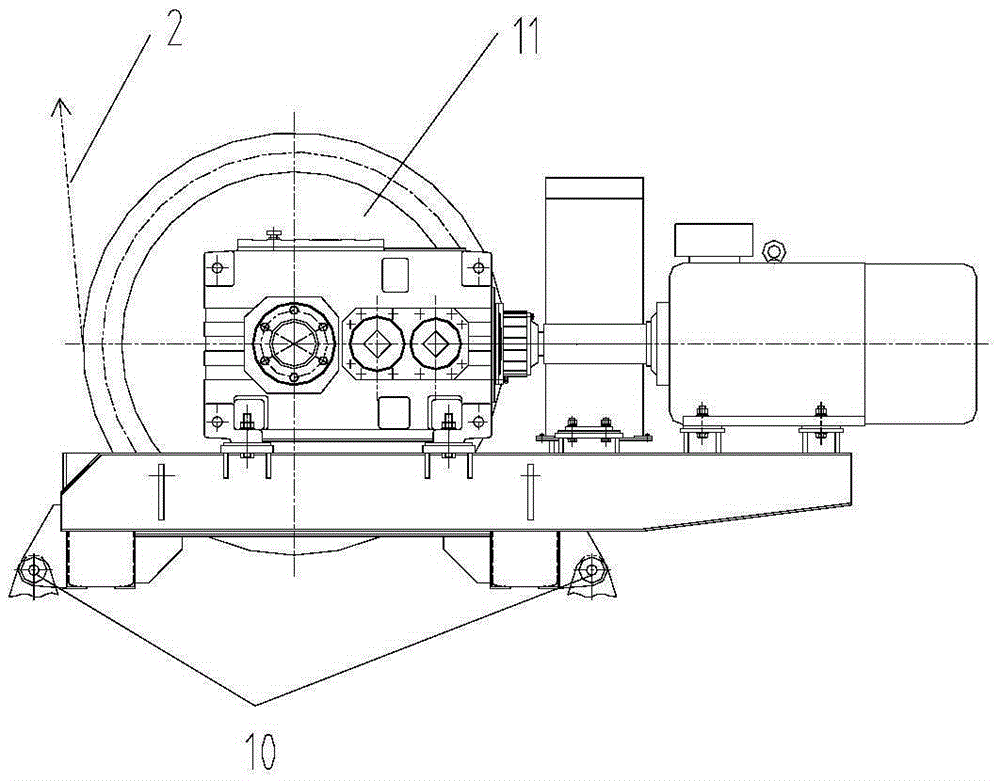 Tower crane anti-drop arm monitoring device, method and tower crane