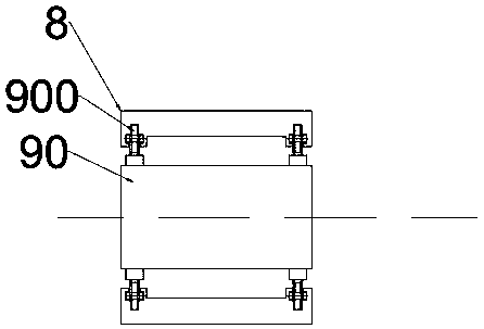 Device for producing and finishing diaphragm spring