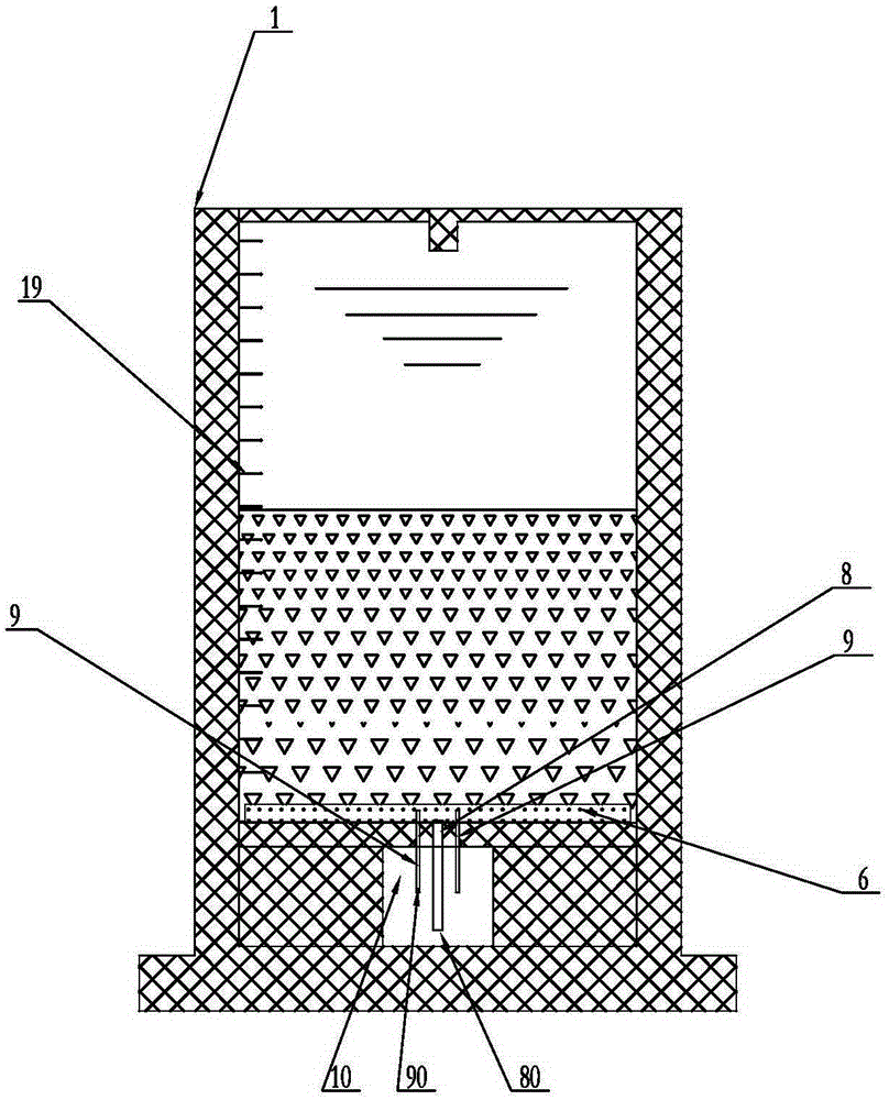 Shell padding hardening and tempering pond used for mineralization after seawater desalination