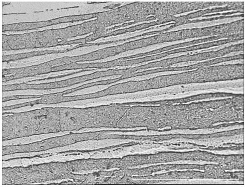 A metallographic etchant for extruded magnesium-lithium alloy and its application method