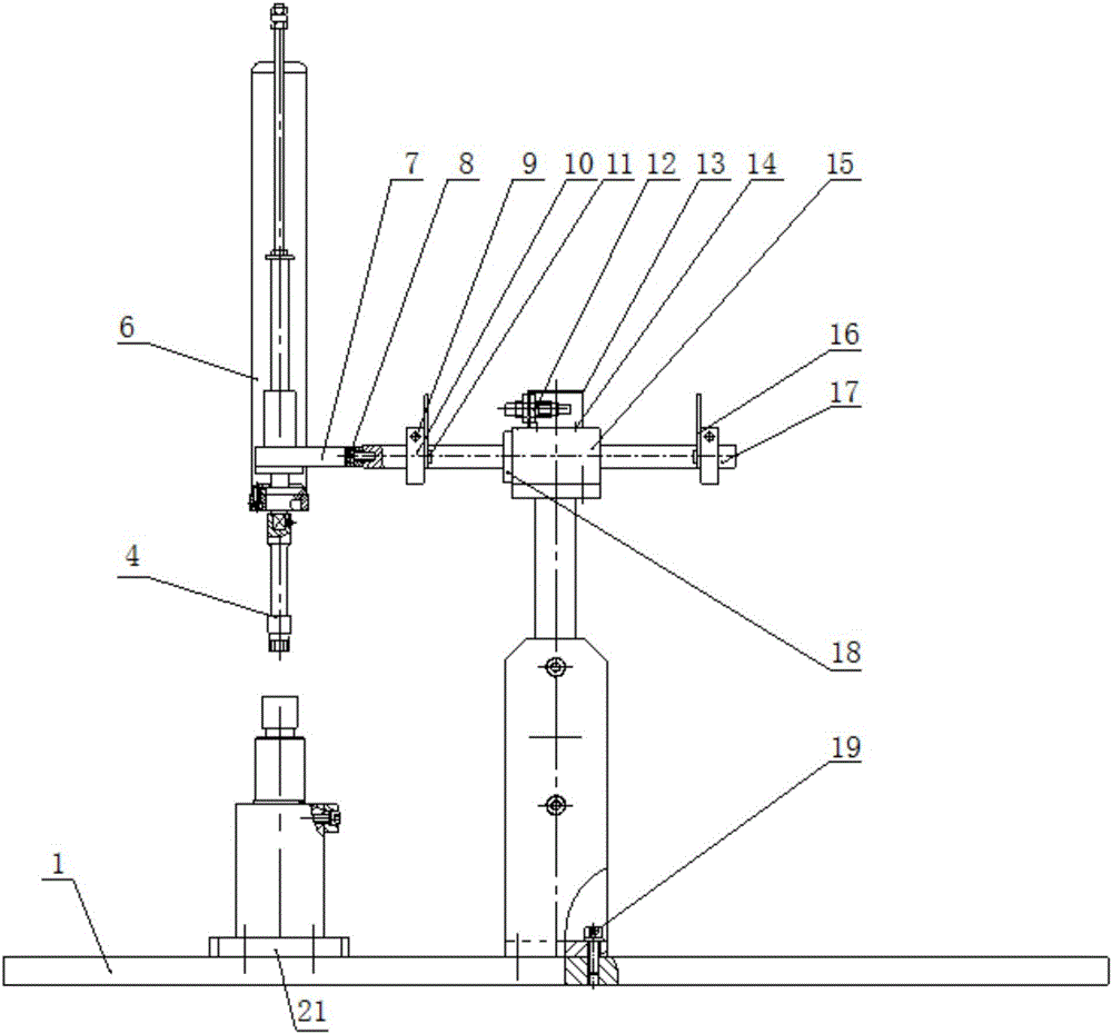 An assembly tooling for an electric caliper transmission assembly