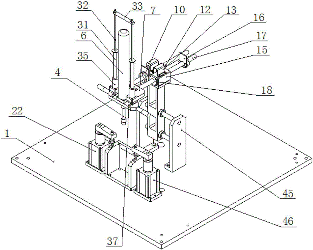 An assembly tooling for an electric caliper transmission assembly