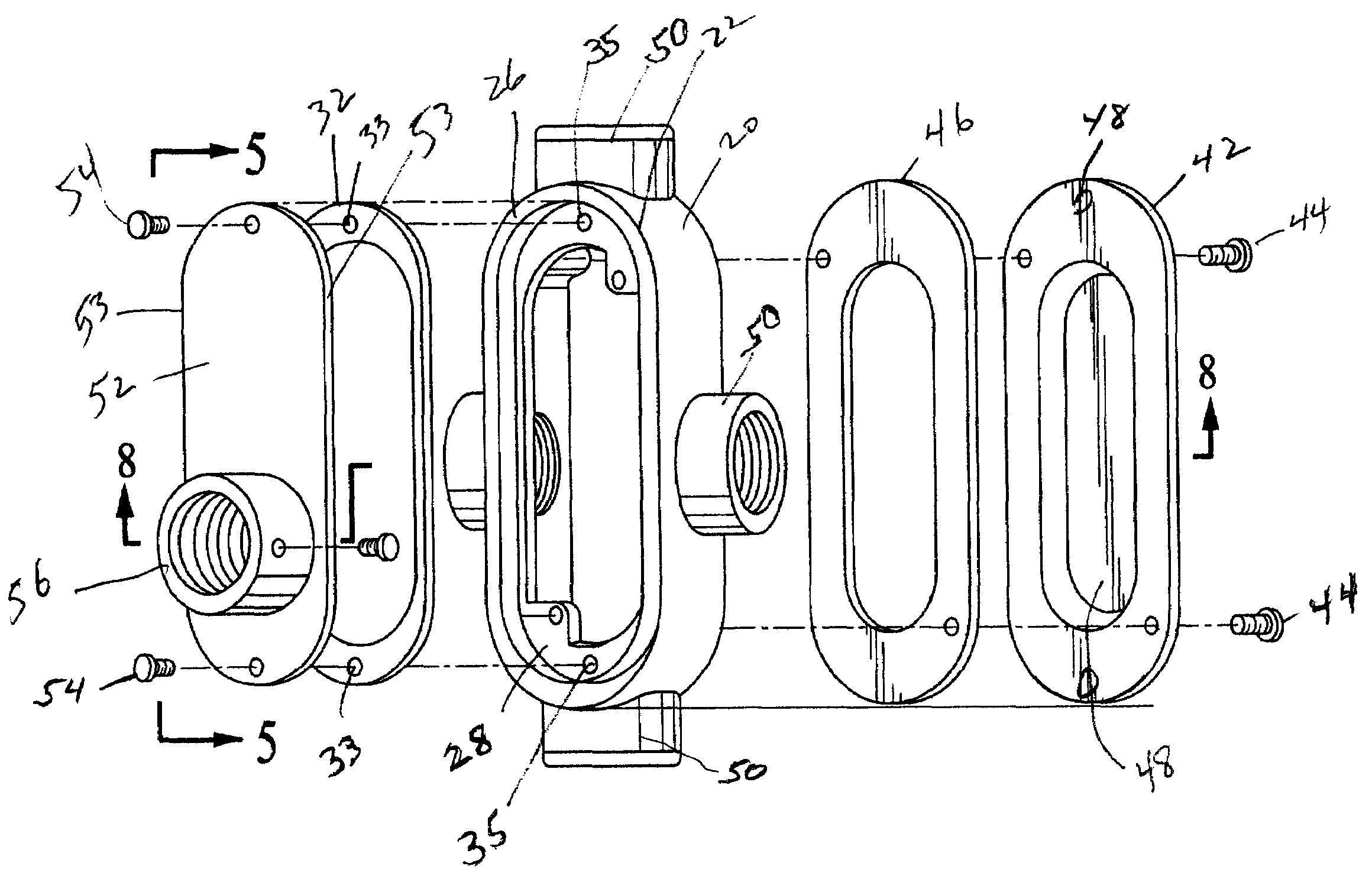 Conduit junction box adapter closure