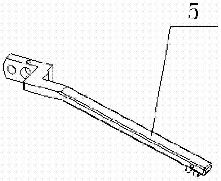 Blind plug type receiving mechanism with platform