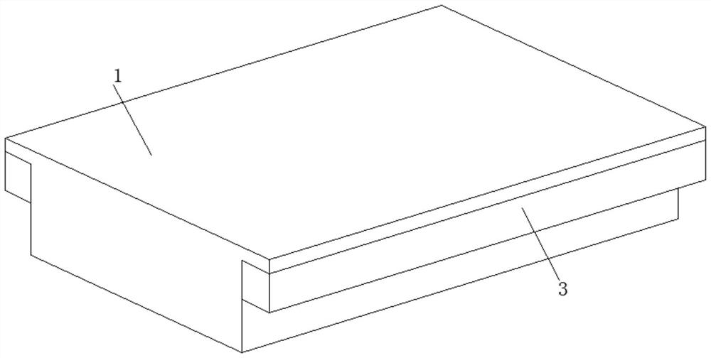 Combined MOS (Metal Oxide Semiconductor) tube structure with good insulating property