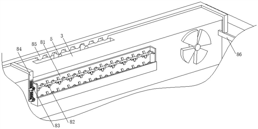 Combined MOS (Metal Oxide Semiconductor) tube structure with good insulating property