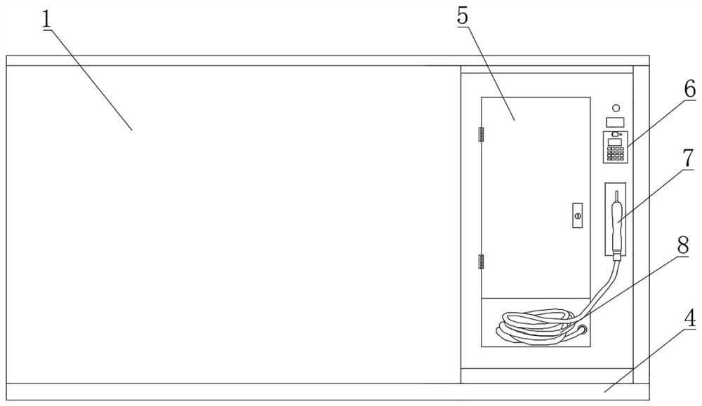 Low-temperature-resistant urea filling machine for vehicles