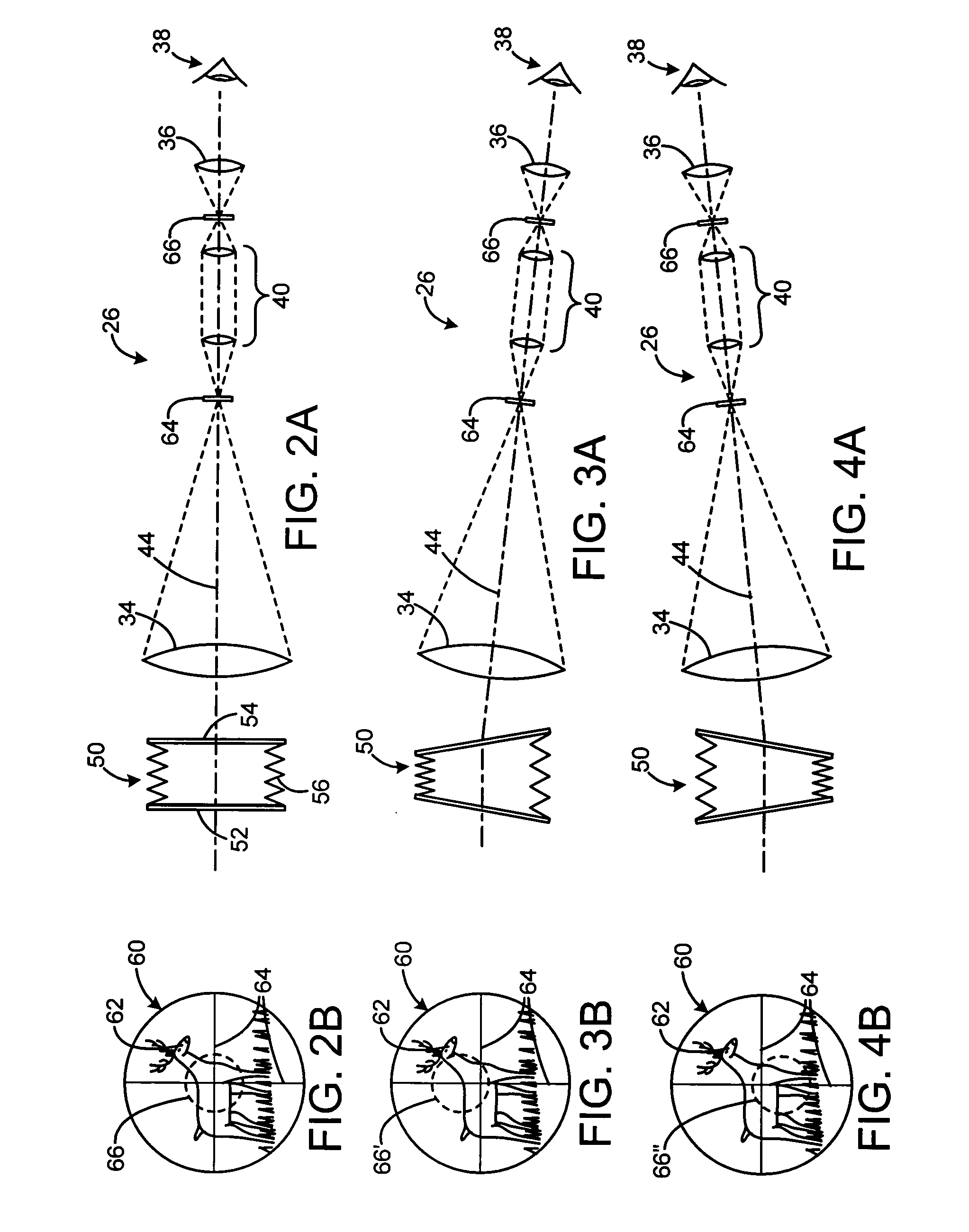 Riflescope with image stabilization