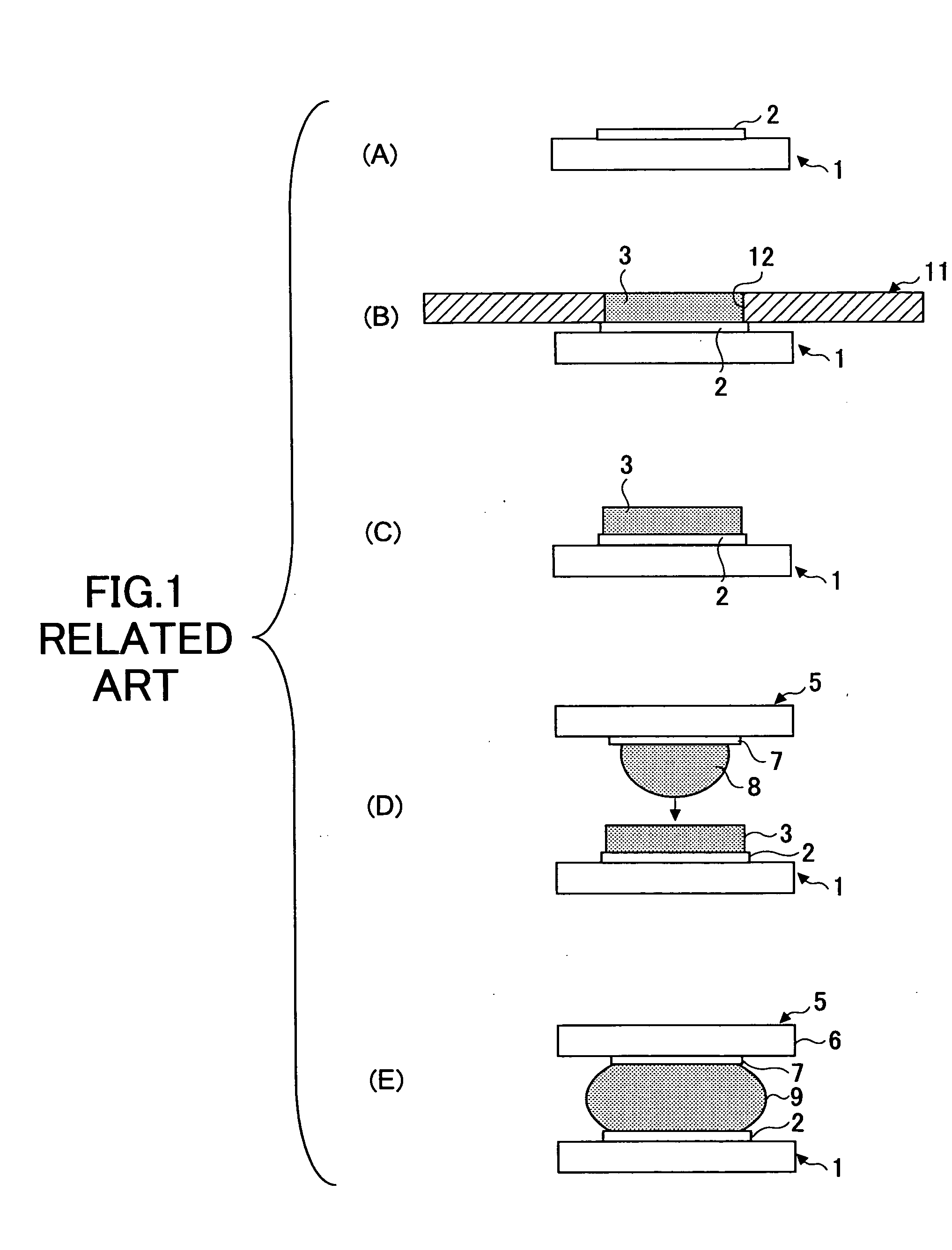 Mounting substrate and mounting method of electronic part