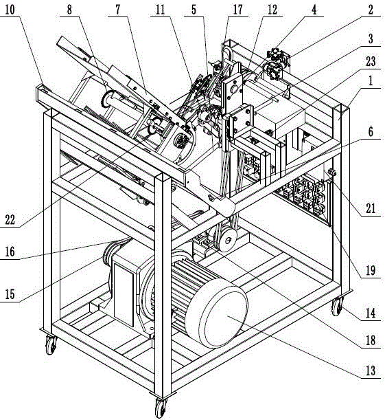 A transplanter test bench based on machine vision