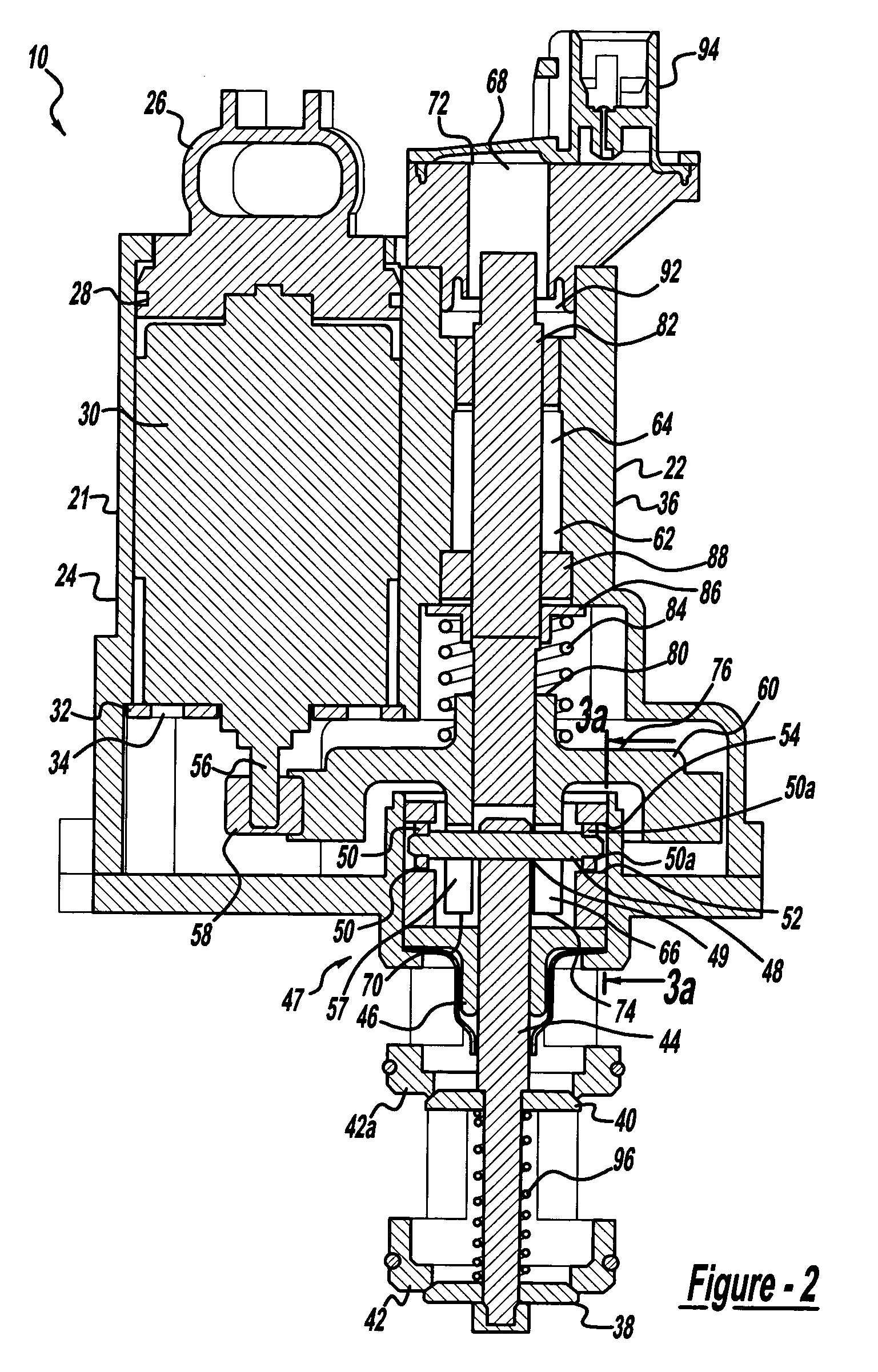 Gaseous fluid metering valve