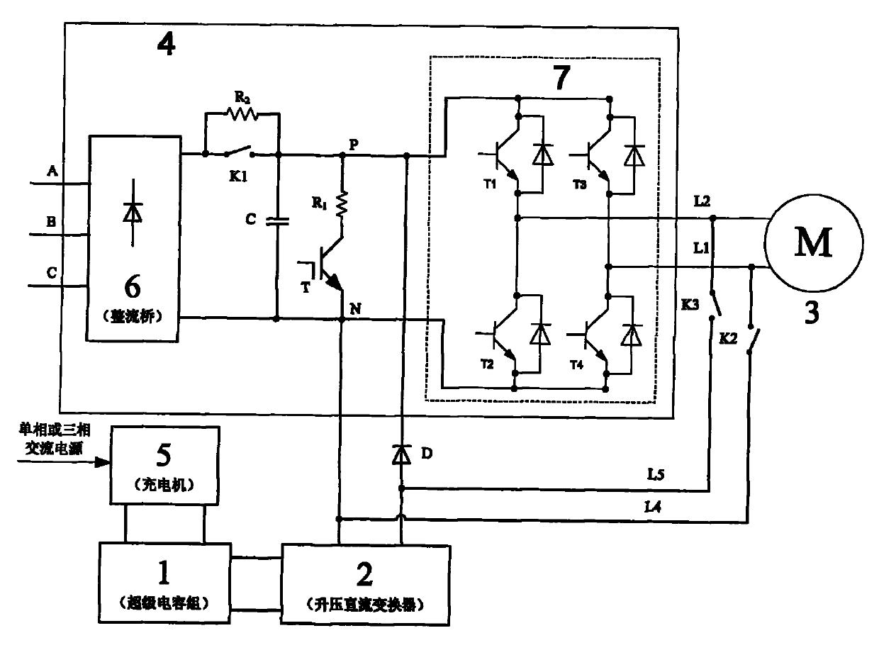 DC electric machine variable pitch system and control method thereof