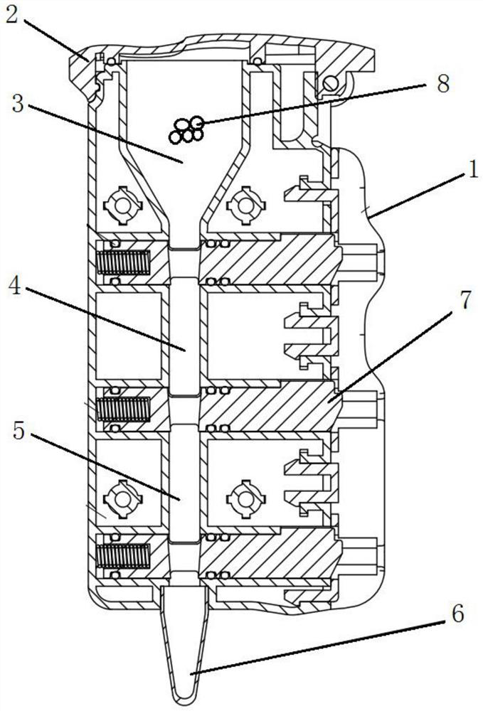 Neisseria gonorrhoeae integrated nucleic acid detection card box