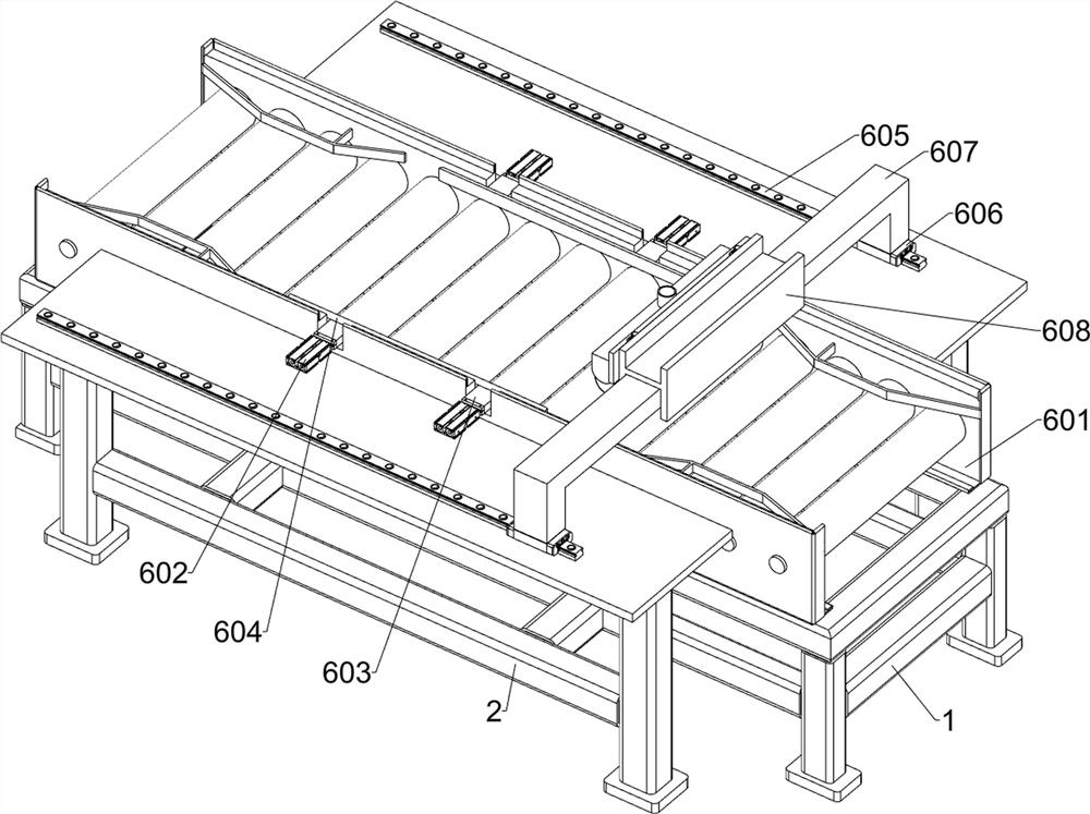 Building material integrated forming machine tool capable of achieving uniform coating