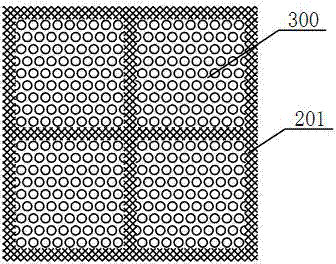 Pattern-segmented sapphire substrate used for AlGaInN material system film growth