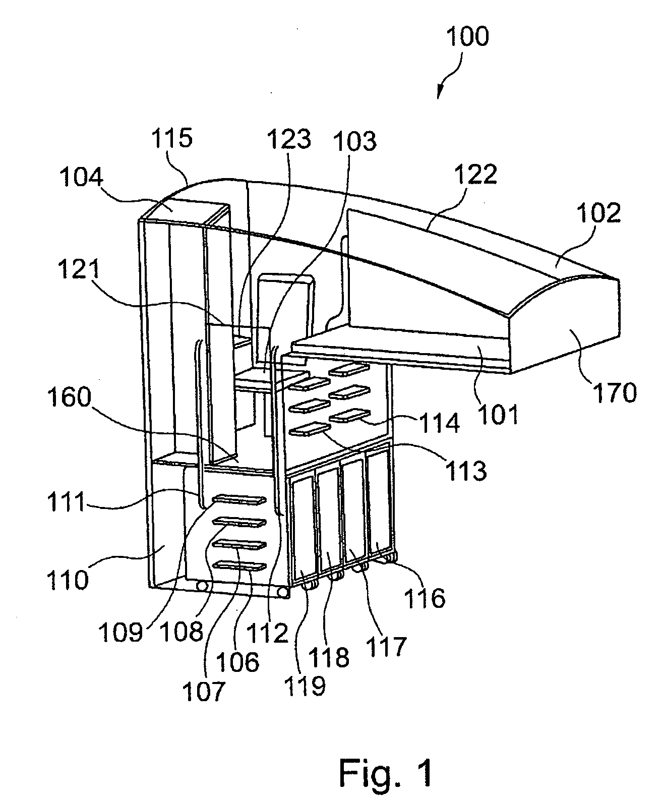 Habitation and sleeping module for accommodating at least one member of a flight crew