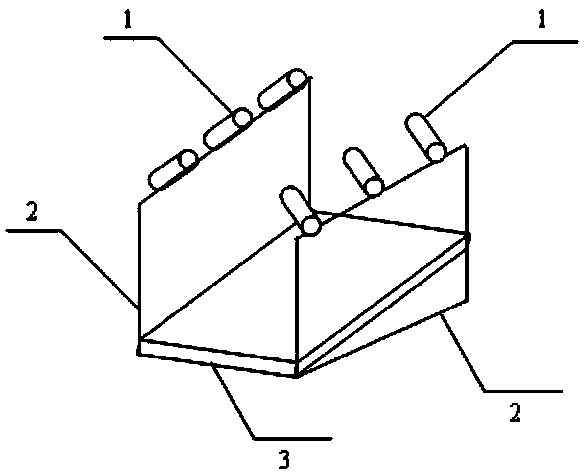 Device and method for checking defects on lower surface of steel plate on line