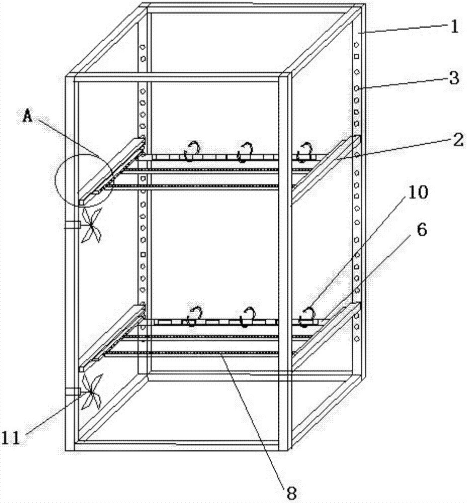 Novel mounting equipment for external equipment of computer