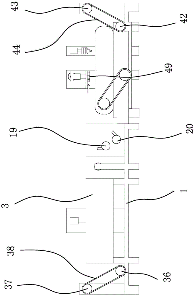 A processing equipment for denim fabric