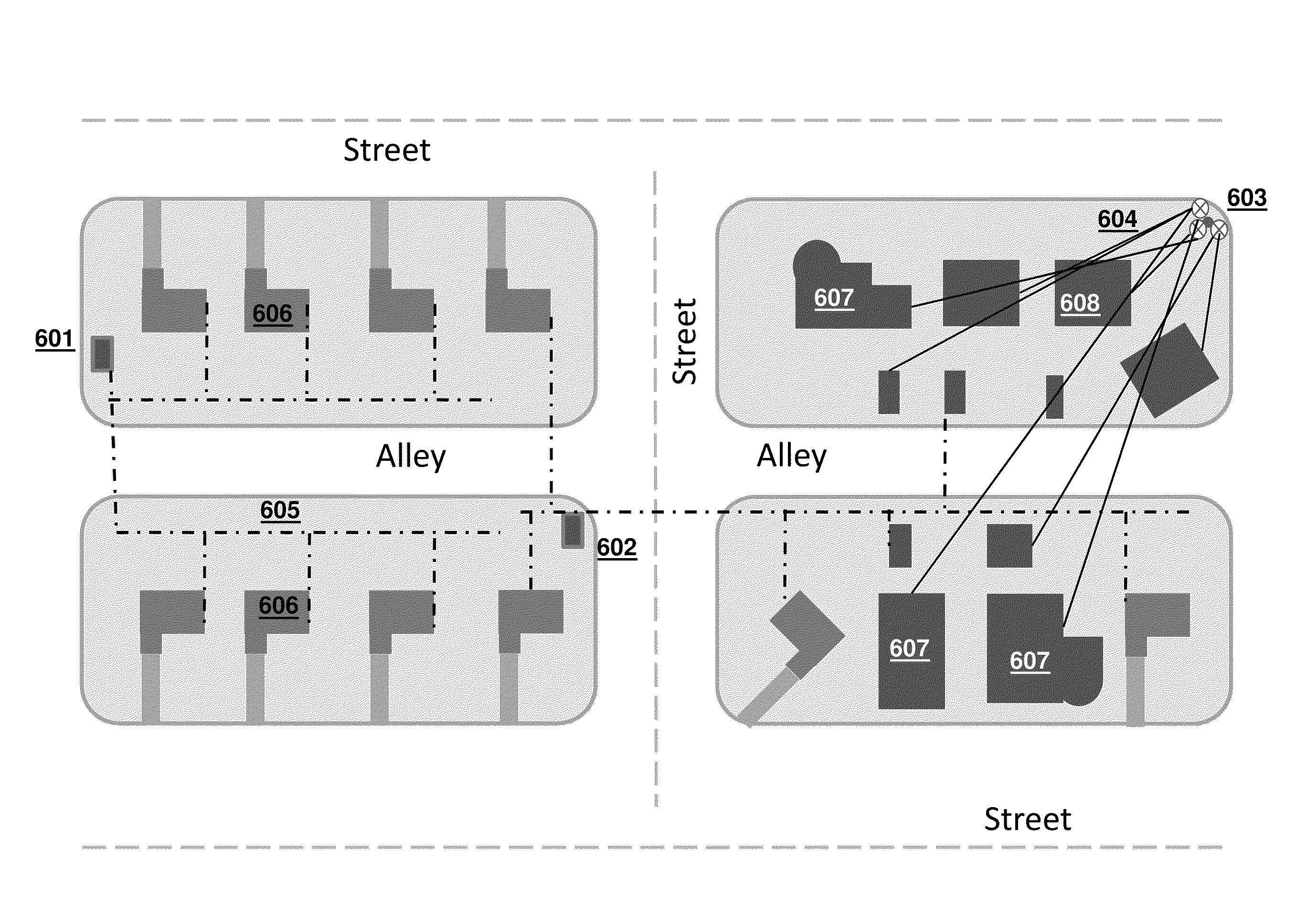 System and method for inferring schematic relationships between load points and service transformers