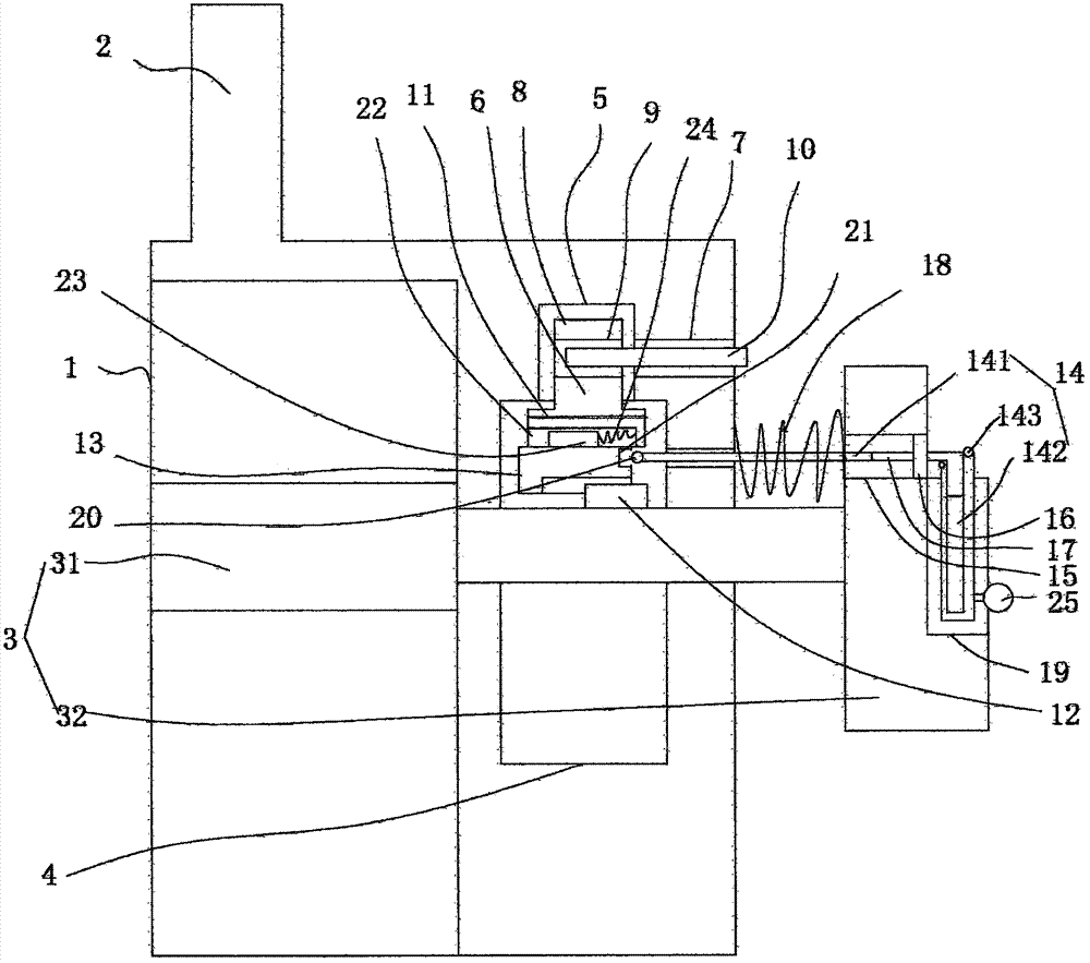 Switch self-locking steam device